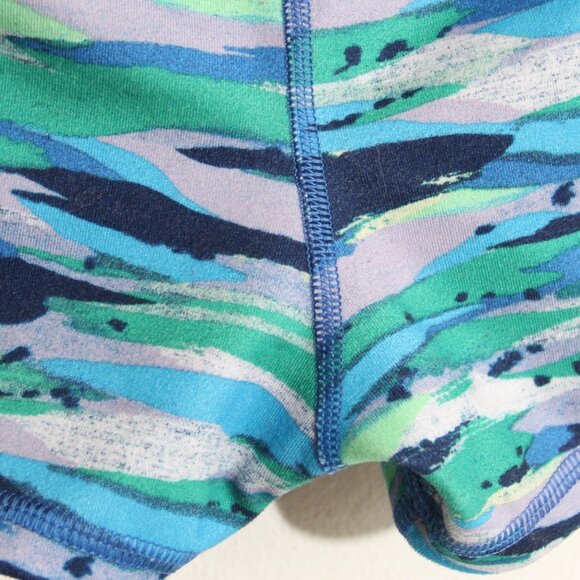 Lululemon Boogie Short (Roll Down) *Full-On Luon Seven Wonders Multi Size 4 - Picture 8 of 12